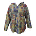 Color-Plus Size Autumn Winter Women Loose Printed Long Sleeve Hooded Sweater-Fancey Boutique