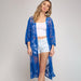 Color-Sapphire Blue ZS1023-11-Sexy Grape Silk Embroidered Seaside Vacation Sun Protection Clothing Beach Jacket Bikini Swimsuit Outwear Cardigan for Women-Fancey Boutique
