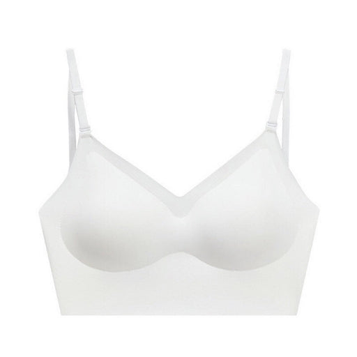 Color-White-Seamless Expansion Underwear Women Small Breast Exaggerating Bra U-Shaped Backless Waist Slimming Multiple Wear Bra Sexy Cartoon Chest-Fancey Boutique