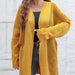 Color-Plus Size Women Clothes Hollow Out Cutout Woven Coat Long Casual Outer Wear Cardigan Air Conditioning Shirt-Fancey Boutique