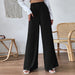 Color-High Waist Slimming Loose Wide Leg Pants Casual Trousers-Fancey Boutique