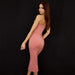 Color-Ruffle Hip Dress Slim Fit Sexy Strap Dress for Women-Fancey Boutique
