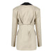 Color-Niche Coat Women Spring Detachable Two Wearing Methods Mid Length Blazers Short Coat-Fancey Boutique