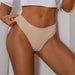 Color-One Piece Seamless T Back Women Ice Silk Sexy Cotton Stall Sports T Type Pants Invisible Briefs-Fancey Boutique