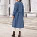 Color-Women High Grade Woolen Autumn Winter Loose Coat Tall Warm Woolen-Fancey Boutique