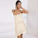 Color-Summer Fashionable Skin Friendly Breathable Outer Wear Comfortable Slip Nightdress Pure Women Cotton Homewear-Fancey Boutique