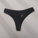 Color-Black-Girls Lace T-Back Sexy Hollow Out Cutout Stitching Love Briefs Underwear Three pack Women-Fancey Boutique