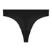 Color-Black-Seamless T Back Ladies Low Waist T Shaped Panties Comfortable High Elastic Brocade Brazilian Underwear Panties Thong-Fancey Boutique