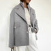 Color-Autumn Winter Woolen Coat Fashionable Warm Mid Length Turtleneck Top Design Women Clothing-Fancey Boutique