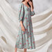 Color-Women Clothing Dress Western Socialite Chanel Slimming Floral-Fancey Boutique