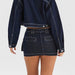 Color-Autumn Winter Vintage Zipper Denim Loose Short Coat-Fancey Boutique