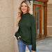 Color-Turtleneck Twist Sweater Women Autumn Winter Solid Color Knitted Top High Collar Bottoming Shirt-Fancey Boutique