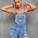 Color-Women Clothing Street Casual Denim Suspender Shorts Women-Fancey Boutique