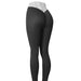 Color-Black-No Embarrassment Line Peach Hip Fitness Yoga Pants V Waist Hip Skinny Workout Pants-Fancey Boutique