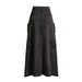 Color-Brand Workwear Bag Skirt High Waist Front Slit Design Denim Solid Color Women Skirt-Fancey Boutique