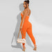 Color-Sports Women Wear Multi Color Edge Sexy Suspender Trousers Jumpsuit Summer-Fancey Boutique