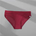 Color-Jujube Red-Women Briefs Low Waist Mesh Solid Color Briefs Cotton Crotch Panties-Fancey Boutique