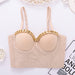 Color-Golden Chain Niche Camisole Women Hipster Exposed Cropped Boning Corset Tube Top Outer Wear Cool Top-Fancey Boutique