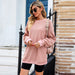 Color-Casual Oversize Solid Color Pullover Women Autumn Winter Thread Knitted Long Sleeved Sweater Women-Fancey Boutique