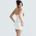 Color-【MOQ-5 packs】 Women Wear Bow Tight Backless Short Hip Dress Sexy Tube Top Dress Small Dress-Fancey Boutique