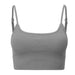 Color-Gray Vest-Seamless Sports Fitness Yoga Wear Shark Knitted Suit Pressure Line Exercise Women-Fancey Boutique