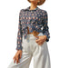 Color-Multi-Spring Autumn Women's Mercerizing Satin Face Plaid Diamond Shirt Design Clothing Long Sleeve Shirt Women-Fancey Boutique