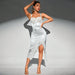 Color-White Sleeveless Split Backless High Waist Dress Party Midi Dress Women Dress-Fancey Boutique
