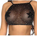 Color-Supply September New Sexy Black Transparent Mesh Starry Sky Sexy Suit-Fancey Boutique