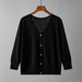 Color-Ice Silk Cardigan Women Thin Coat Small Waistcoat Outerwear Fashionable Sweater Women-Fancey Boutique