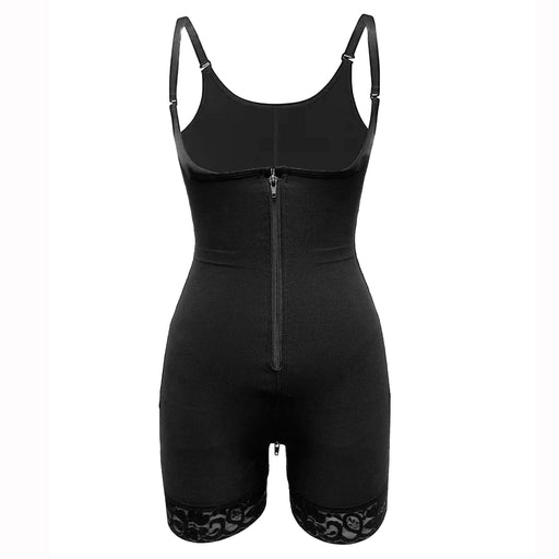 Color-Black-Belly Contracting Corset Sling Hip Lifting Slimming Clothes Women Tights Shaping Chest Cover One Piece Corset-Fancey Boutique