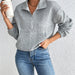 Color-Autumn Casual Solid Color Long Sleeve Zipper Top Women-Fancey Boutique
