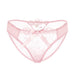 Color-Light Pink-Lace See Through Mesh Sexy Ladies Panties-Fancey Boutique