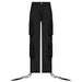 Color-Black-Self Built Station Autumn Winter Women Street Hip Hop Low Waist Tooling Denim Pants Casual Pants-Fancey Boutique