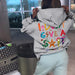 Color-Hooded Sweater Autumn Winter Cartoon Printing Hooded Casual Loose Sweater-Fancey Boutique