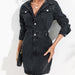 Color-Trendy Grace Elegant Denim Dress Women-Fancey Boutique