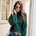 Color-Women Autumn Winter Elegant Graceful Niche Design Turtleneck Soft Glutinous Knitted Sweater-Fancey Boutique