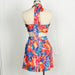 Color-Summer Women Fashion Printing Tube Dress Blouse Pants Two-Piece Set-Fancey Boutique