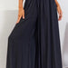 Color-Black-Spring Summer Casual Wide Leg Popular Loose Casual Trousers for Women-Fancey Boutique