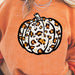 Color-Halloween Pumpkin Head Sweater Women Loose round Neck Pullover-Fancey Boutique