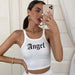 Color-Women Clothing Angel Short Slim Fit Camisole-Fancey Boutique