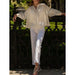 Color-Niche Design Shirt Women Long Sleeve Spring Summer Korean Loose Top Cotton Pleating White Shirt-Fancey Boutique
