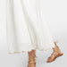 Color-【MOQ-5 packs】 Scallop Shaped Trim Breathable Dress Simple Jacquard Quite Wide Slim Dress-Fancey Boutique