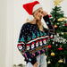 Color-Autumn Winter Sweater Women Christmas Tree Sweater Pullover Ice Thick Sweater-Fancey Boutique