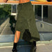 Color-Women Drawstring Skirt Millennium Side Pleated Tie Irregular Asymmetric Skirt-Fancey Boutique