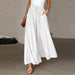 Color-Summer Tied High Waist Wide Leg Pants Women Loose Casual Pants-Fancey Boutique