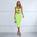 Color-Women Dress Summer Socialite Slimming Fashionable One Step Dress Women Bandage Dress-Fancey Boutique