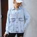 Color-Loose Cool Denim Jacket Women Jacket-Fancey Boutique