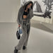 Color-Gray-Retro Y2g Double Pants Hollow Out Cutout Drawstring Sweatpants Women Loose Casual Trousers Ankle Tied Straight Leg Pants-Fancey Boutique