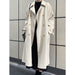 Color-Beige-Main Promotion Autumn Draping British Loose Mid-Length over the Knee Trench Coat Female-Fancey Boutique