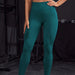 Color-blackish green-High Waist Hip Lift Peach Hip Fitness Pants Women Running Pants Cycling Pants Bicycle Nude Feel Yoga Pants-Fancey Boutique